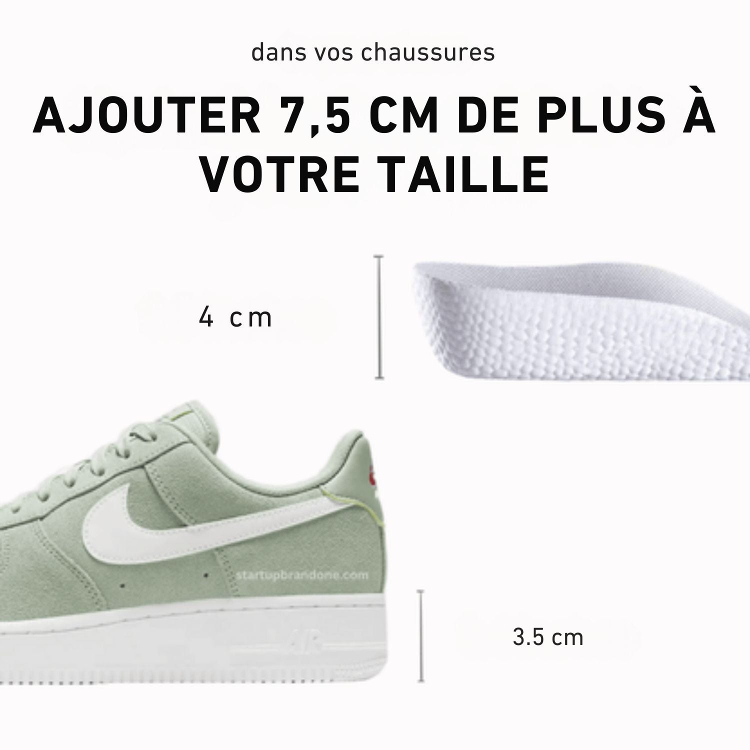 2x Semelle HighPads orthopédique