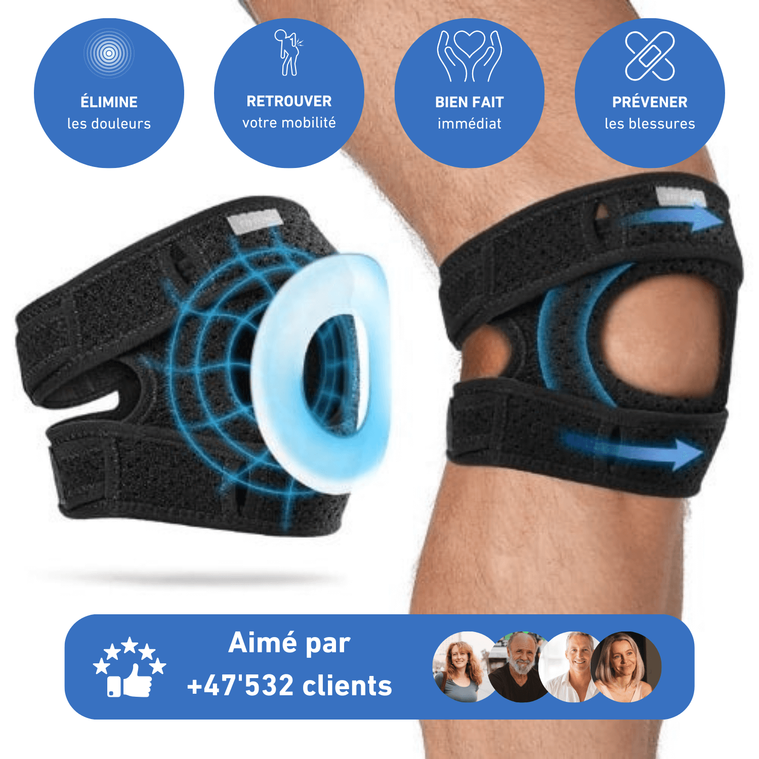 PatellaPrime™ Knee Brace
